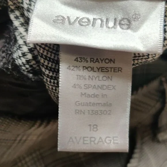 ⚓✔️📷Avenue Houndstooth Pants - Picture 3 of 3